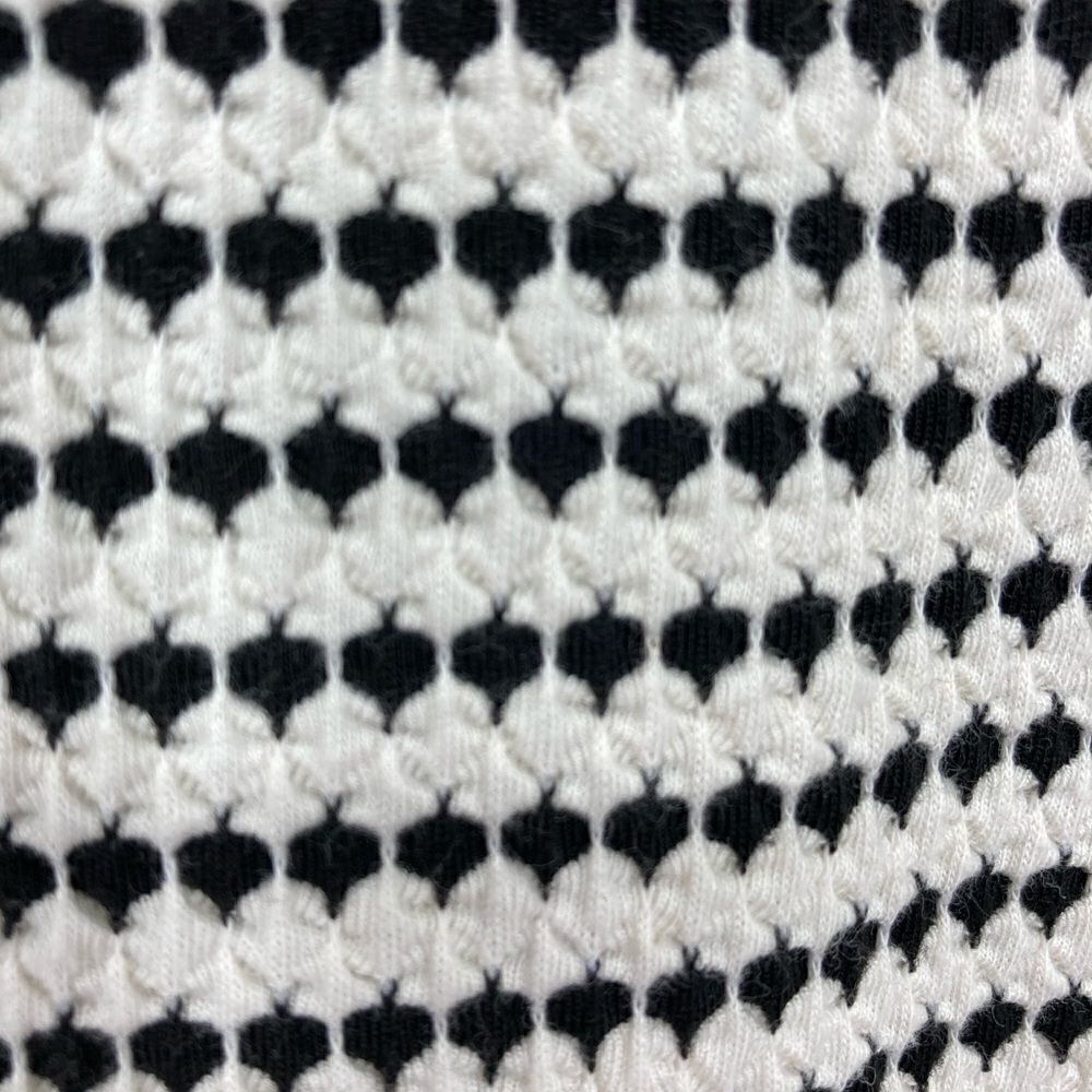 Cache White/Black Stretch Mini Dress Size L - Picture 6 of 7